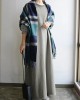 Women Sweatshirt Solid Side Pockets Maxi Length Casual Midi Dresses