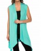 Women Summer Knit Sleeveless Sun Protection Cardigan Sweater Coat